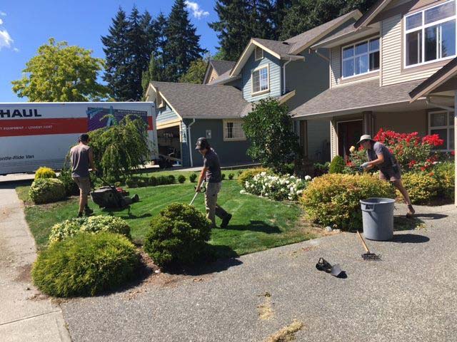 Gardening team